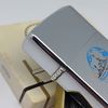 Bật Lửa Zippo Cổ Đồng Khối Mạ Chrome Trắng Xước Chủ Đề Tầu Chiến Ăn Mòn Phủ Sơn Đời 4 Vạch Sắc Năm 1978 ZC492
