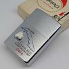 Bật Lửa Zippo Cổ Đồng Khối Mạ Chrome Trắng Chủ Đề Quân Sự Ăn Mòn Phủ Sơn Đời 4 Vạch Sắc Năm 1978 ZC493