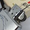 Bật Lửa Zippo Cổ Đồng Khối Mạ Chrome Trắng Chủ Đề Quân Sự Ăn Mòn Phủ Sơn Đời 4 Vạch Sắc Năm 1978 ZC493