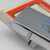Bật Lửa Zippo Cổ Đồng Khối Mạ Chrome Trắng Chủ Đề Tầu Chiến Quân Sự Ăn Mòn Phủ Sơn Đời 5 Vạch Sắc Năm 1977 ZC495