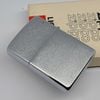 Bật Lửa Zippo Cổ Đồng Khối Mạ Chrome Trắng Xước Chủ Đề Tầu Chiến Quân Sự Ăn Mòn Phủ Sơn Đời 1 Vạch Sắc Năm 1981 ZC496