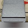 Bật Lửa Zippo Cổ Đồng Khối Mạ Chrome Trắng Chủ Đề Quân Sự Ăn Mòn Phủ Sơn Đời 5 Vạch Sắc Năm 1977 ZC497