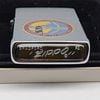 Bật Lửa Zippo Cổ Đồng Khối Mạ Chrome Trắng Chủ Đề Quân Sự Ăn Mòn Phủ Sơn Đời 3 Vạch Sắc Năm 1979 ZC498