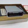 Bật Lửa Zippo Cổ Đồng Khối Mạ Chrome Trắng Chủ Đề Tầu Chiến Quân Sự Ăn Mòn Phủ Sơn Đời 1 Vạch Sắc Năm 1981 ZC499