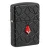Bật Lửa Zippo 46756 – Zippo Armor® Crystal MultiCut Black Matte Z353