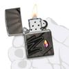 Bật Lửa Zippo Z Crystal Armor® High Polish Black Z354