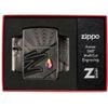 Bật Lửa Zippo Z Crystal Armor® High Polish Black Z354