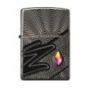 Bật Lửa Zippo Z Crystal Armor® High Polish Black Z354