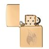 Bật Lửa Zippo Filigree Flame High Polish Brass Z352