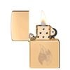 Bật Lửa Zippo Filigree Flame High Polish Brass Z352