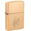 Bật Lửa Zippo Filigree Flame High Polish Brass Z352