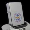 Bật Lửa Zippo Cổ Đồng Khối Mạ Chrome Trắng Chủ Đề Quân Sự Ăn Mòn Phủ Sơn Đời 4 Vạch Sắc Năm 1978 ZC494