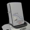 Bật Lửa Zippo Cổ Đồng Khối Mạ Chrome Trắng Chủ Đề Quân Sự Ăn Mòn Phủ Sơn Đời 4 Vạch Sắc Năm 1978 ZC493