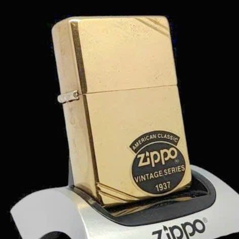 Bật Lửa Zippo Đồng Nguyên Khối Bản Vintage Chặt Góc Trơn Bóng Hiếm Gặp Đời IX La Mã Năm 1993 ZL829