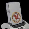 Bật Lửa Zippo Đồng Khối Mạ Chrome Phay Xước Chủ Đề Quân Sự Ăn Mòn Phủ Sơn Đời IV La Mã Sản Xuất Năm 1988 ZL841