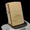 Bật Lửa Zippo Đồng Nguyên Khối Ăn Mòn Chủ Đề Tàu Queen Elizabeth 2 Đời X La Mã Sản Xuất Năm 1994 ZL835