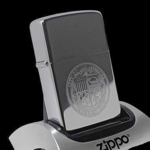 Bật Lửa Zippo Đồng Khối Mạ Chrome Trắng Trơn Bóng Chủ Đề Khắc Ăn Mòn Đời III La Mã Sản Xuất Năm 1987 ZL853