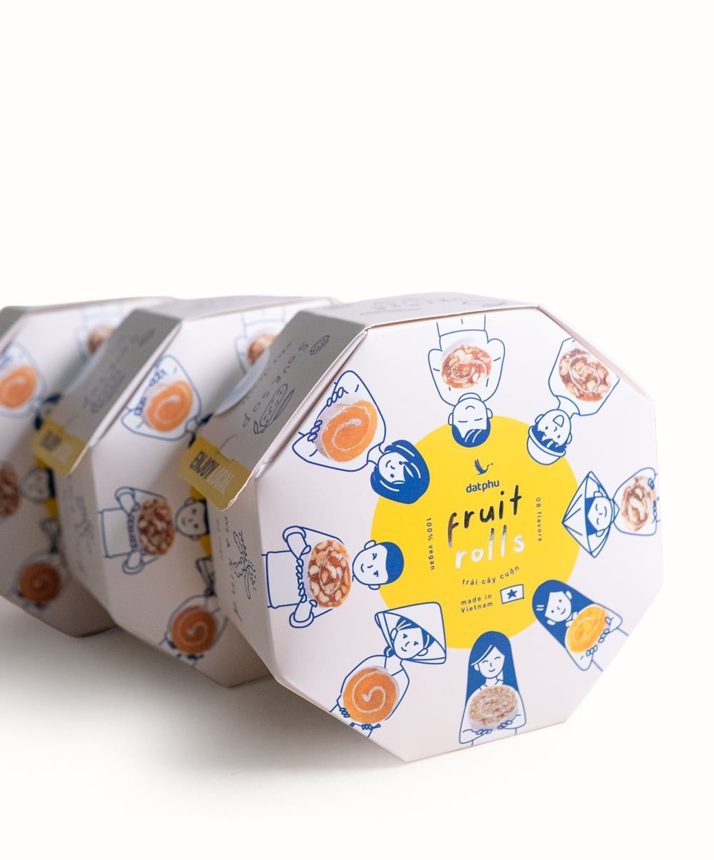 FRUIT ROLLS - Trái cây cuộn 100g