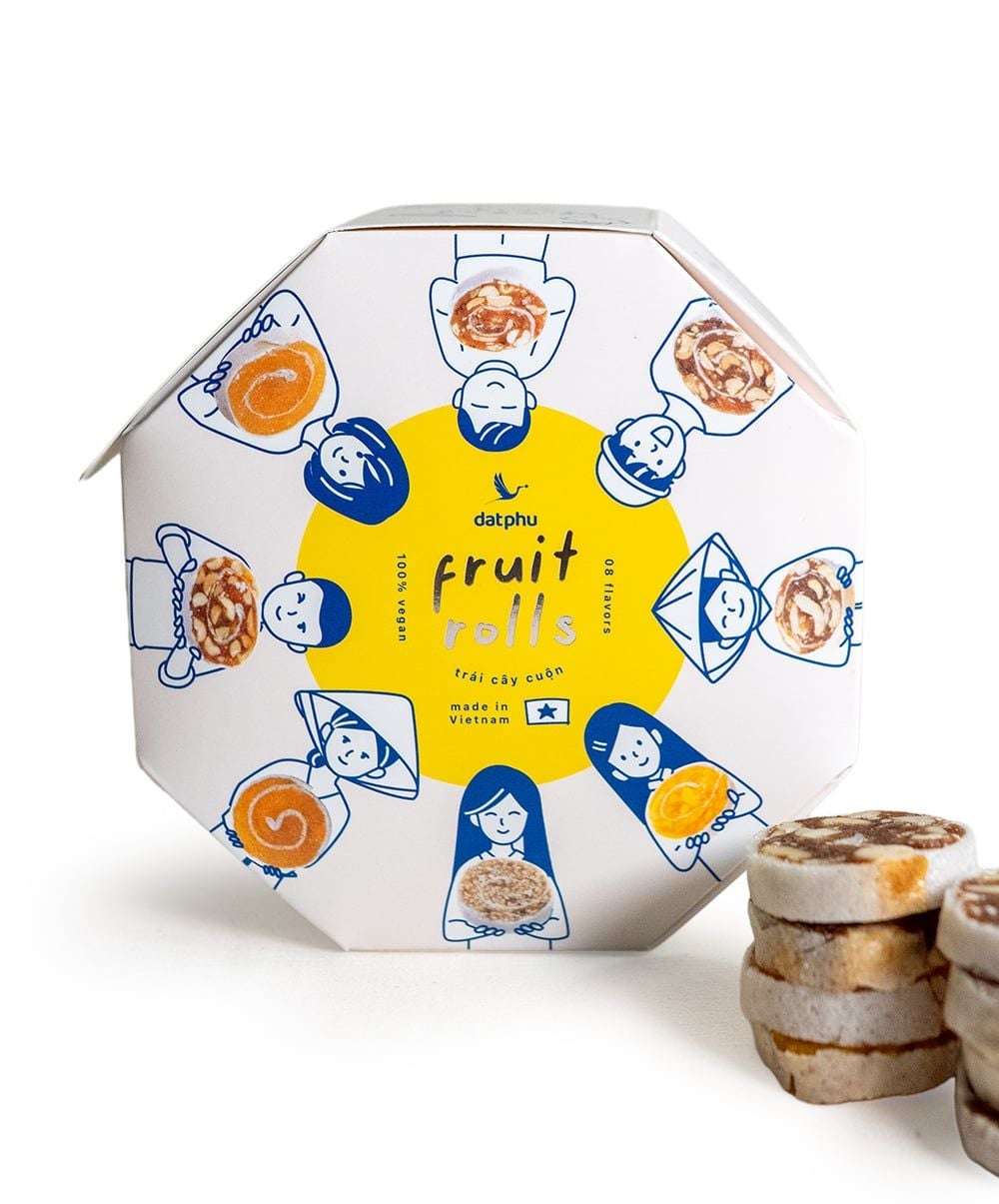 FRUIT ROLLS - Trái cây cuộn 100g