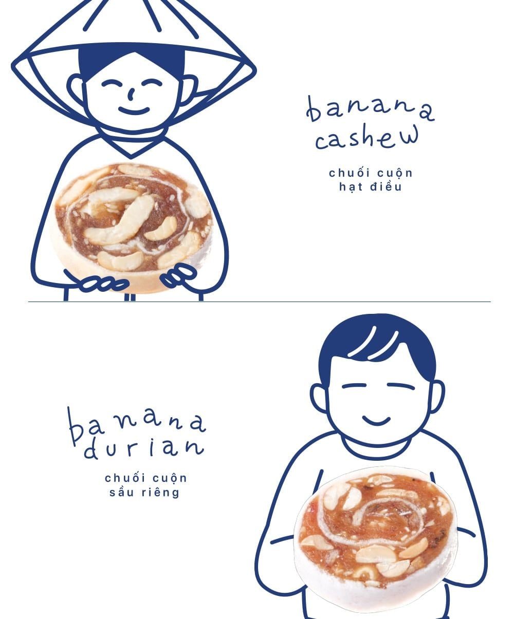 FRUIT ROLLS - Trái cây cuộn 100g
