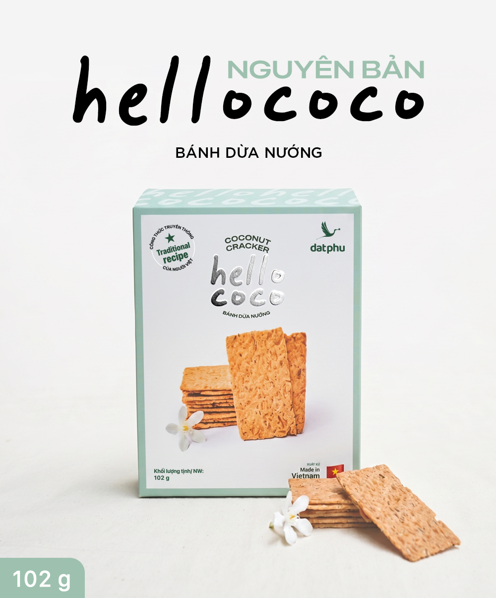 HelloCoco -  Bánh dừa nướng