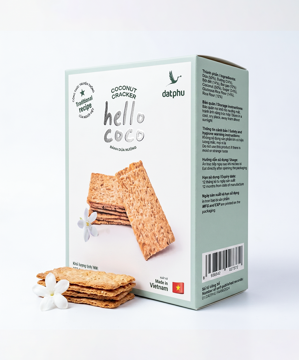 HelloCoco -  Bánh dừa nướng