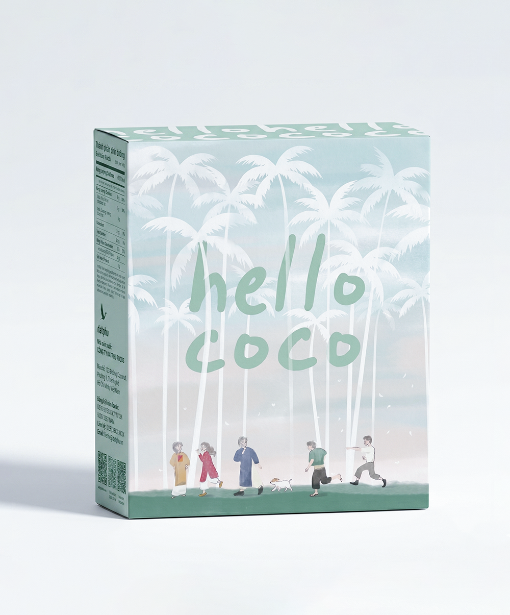 HelloCoco -  Bánh dừa nướng