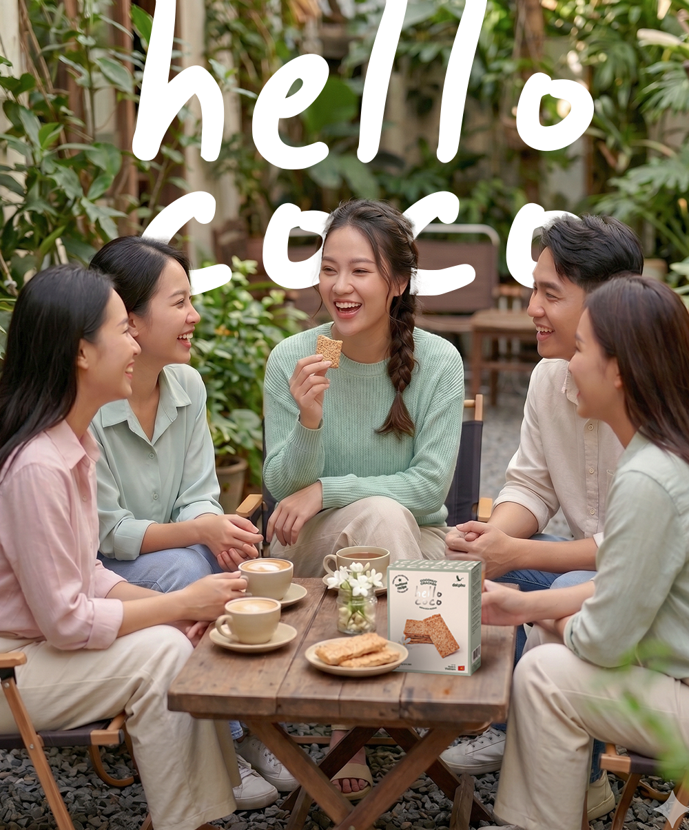 HelloCoco -  Bánh dừa nướng