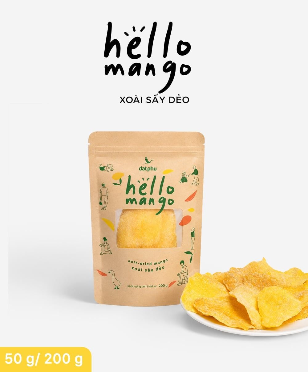 Hello Mango - Xoài sấy dẻo