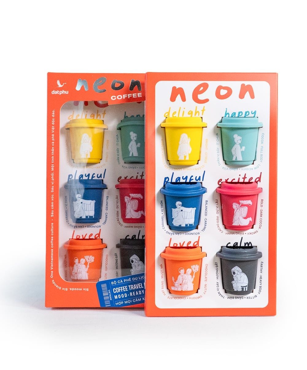 Neon Coffee 6 viên