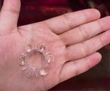  Vòng Đeo DV Nam, Silicone Mềm, 01 Vòng Gai & Bi 