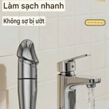  Máy Massage Hình DV Mini, Kim Loại Sốc Điện Giữa Thân, Có Điều Khiển Từ Xa Cao Cấp 