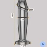  Máy Massage Hình DV Mini, Kim Loại Sốc Điện Giữa Thân, Có Điều Khiển Từ Xa Cao Cấp 