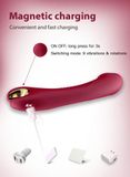  Cây Massage Vibrator Silicone Tay Cầm Càng Cua Xoay 360 Độ Cao Cấp 