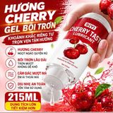  Gel Bôi Trơn, Gốc Nước, Hương Cherry, Thể Tích 215ml 