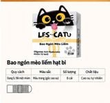  Bao Cao Su Ngón Tay Les Cat, Siêu Điểm Nổi, Gân Xoắn, Hộp 08 Cái 