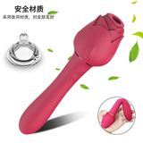 Cây Massage Hoa Hồng Đỏ, Nhiều Tần Số Rung, Hút Nhiều Cảm Xúc 