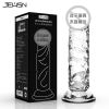  DV Giả Cao Cấp Gân Jewsn , Silicone Trong Suốt, Có Đế Dán Tường 