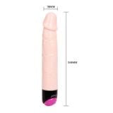  DV Giả 2 Pin Sex Rung, Ngoáy, Mềm Mại ( Màu Da ) 