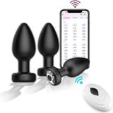  Phích Cắm HM Size Mini, Nhiều Tần Số Rung, Dùng App, Dùng Điều Khiển 