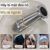  Máy Massage Hình DV Mini, Kim Loại Sốc Điện Giữa Thân, Có Điều Khiển Từ Xa Cao Cấp 