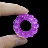  Vòng Đeo DV Nam, Silicone Mềm, 02 Vòng Gai & Bi 