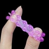  Vòng Đeo DV Nam, Silicone Mềm, 02 Vòng Gai & Bi 