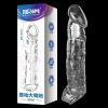  Bao Cao Su Đôn Dzên Rung, Có Quai Đeo, Silicone Trong Suốt, Nhiều Tần Số Rung 