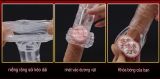 Bao Cao Su Đôn Dzên Rung, Có Quai Đeo, Silicone Trong Suốt, Nhiều Tần Số Rung 