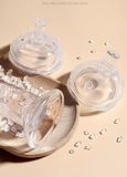  DV Giả Cao Cấp Gân Jewsn , Silicone Trong Suốt, Có Đế Dán Tường 
