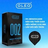  I New I Bao Cao Su Oleo, Đa Năng, Mỏng, Kéo Dài Thời Gian, Siêu Điểm Nổi, Hộp 10 Cái 
