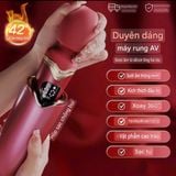  Chày Massage Cao Cấp Jiuuy Grace 81, Nhiều Tần Số Rung, 2 Đầu Thay Thế, Nhiệt Độ Cực Hot 