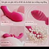  Cây Massage 2 Đầu Mizzee, Nhiều Tần Số Rung 