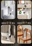  DV Giả Gân Galaku , Silicone Trong Suốt, Có Đế Dán Tường 